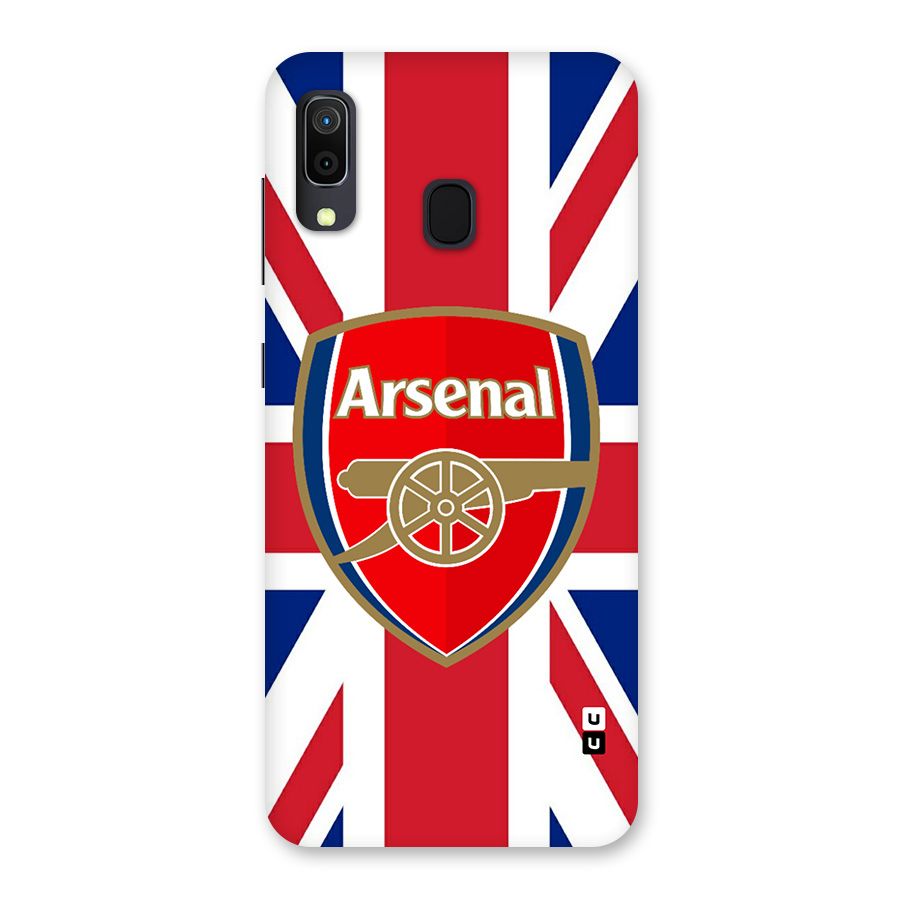 Arsenal Flag Back Case for Galaxy M10s