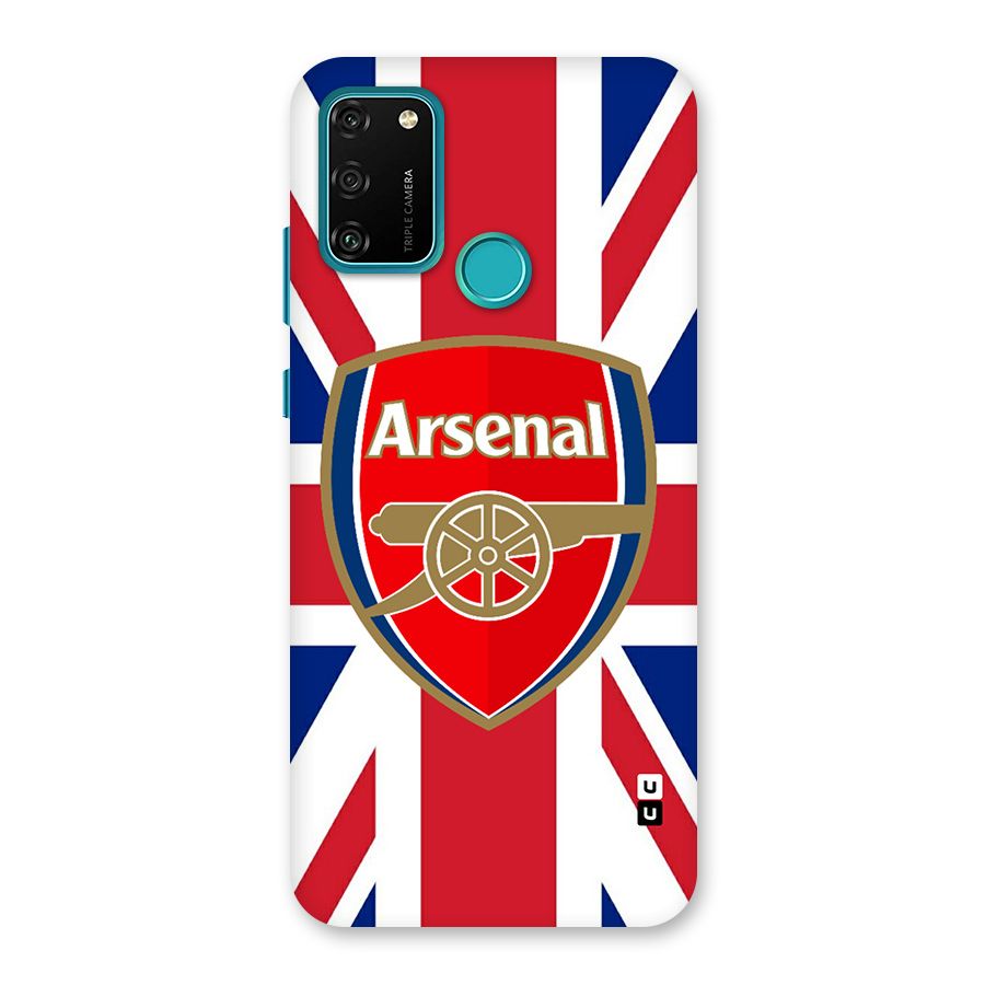 Arsenal Flag Back Case for Honor 9A