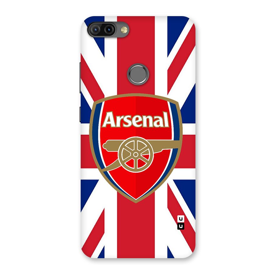 Arsenal Flag Back Case for Infinix Hot 6 Pro