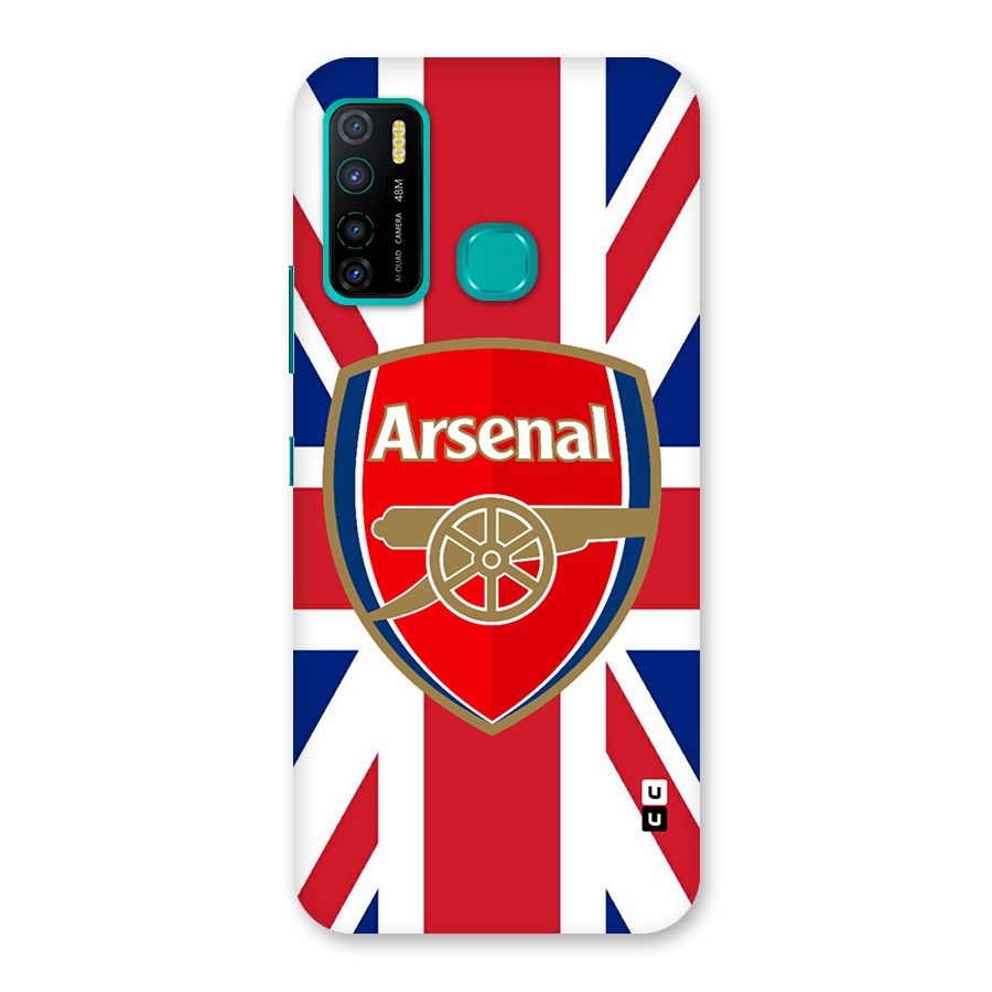 Arsenal Flag Back Case for Infinix Hot 9 Pro
