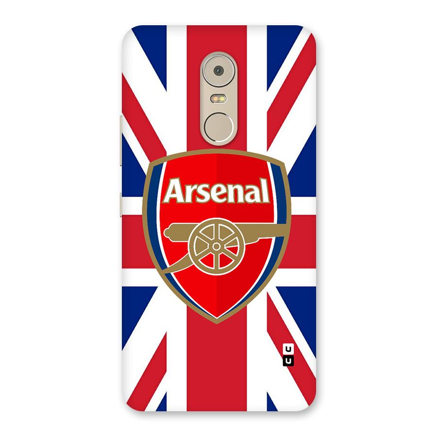 Arsenal Flag Back Case for Lenovo K6 Note