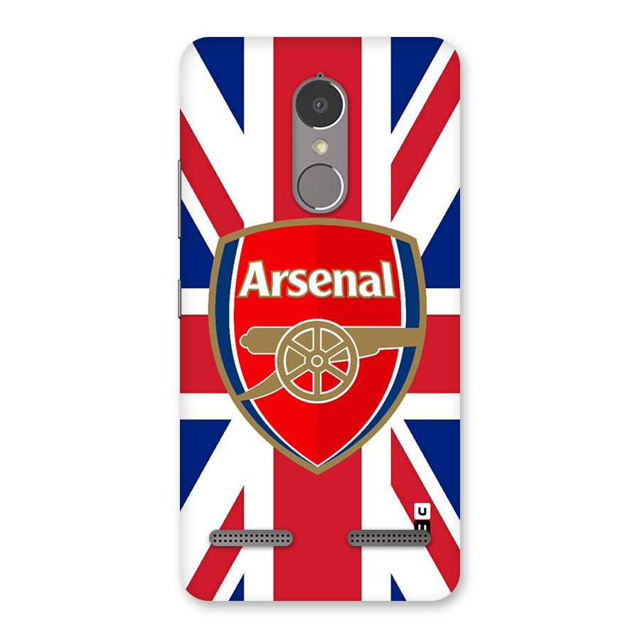 Arsenal Flag Back Case for Lenovo K6 Power