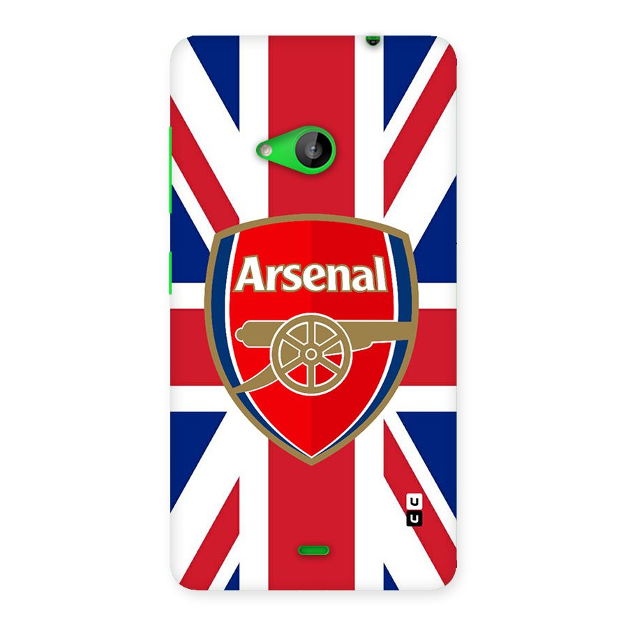 Arsenal Flag Back Case for Lumia 535
