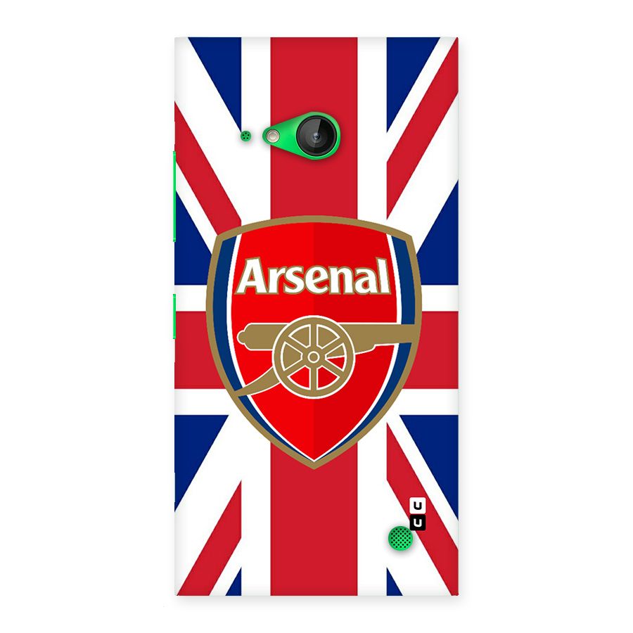 Arsenal Flag Back Case for Lumia 730
