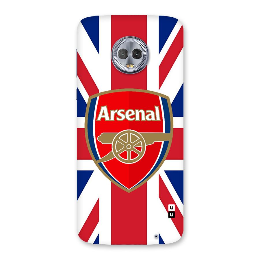 Arsenal Flag Back Case for Moto G6 Plus