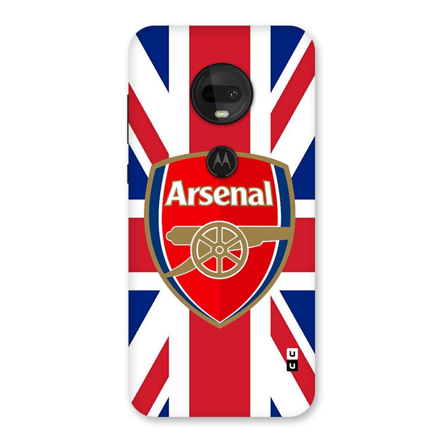 Arsenal Flag Back Case for Moto G7