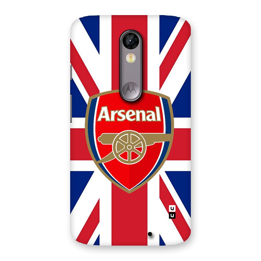 Arsenal Flag Back Case for Moto X Force