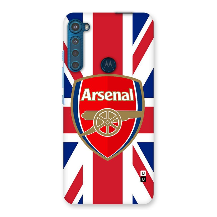 Arsenal Flag Back Case for Motorola One Fusion Plus