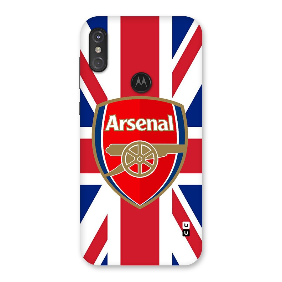 Arsenal Flag Back Case for Motorola One Power