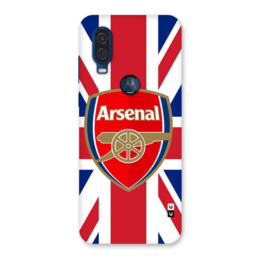 Arsenal Flag Back Case for Motorola One Vision