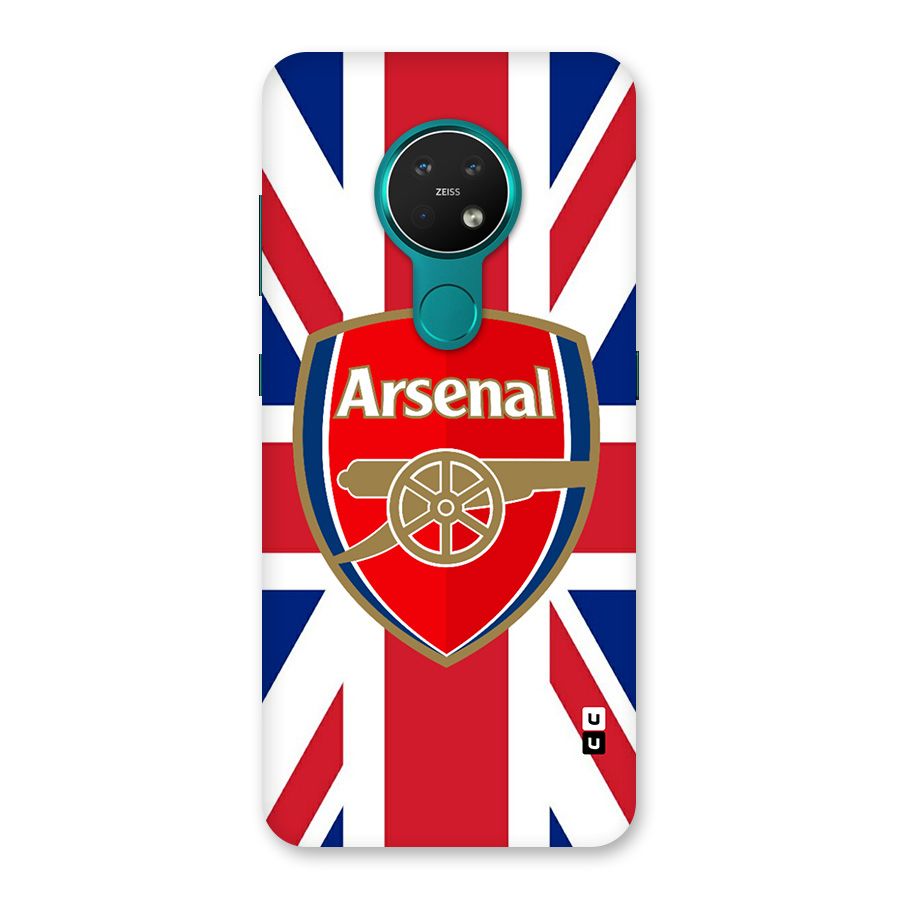 Arsenal Flag Back Case for Nokia 7.2