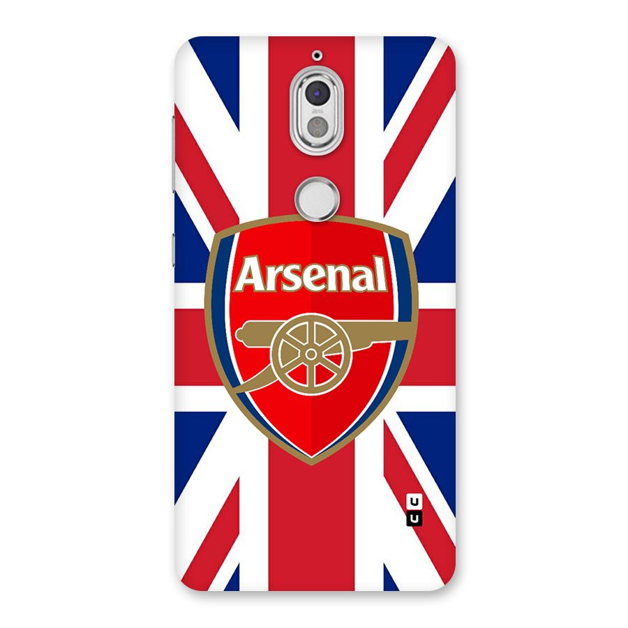 Arsenal Flag Back Case for Nokia 7