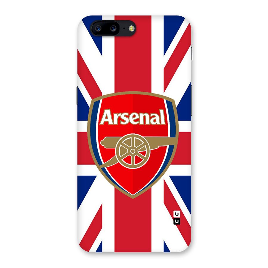 Arsenal Flag Back Case for OnePlus 5