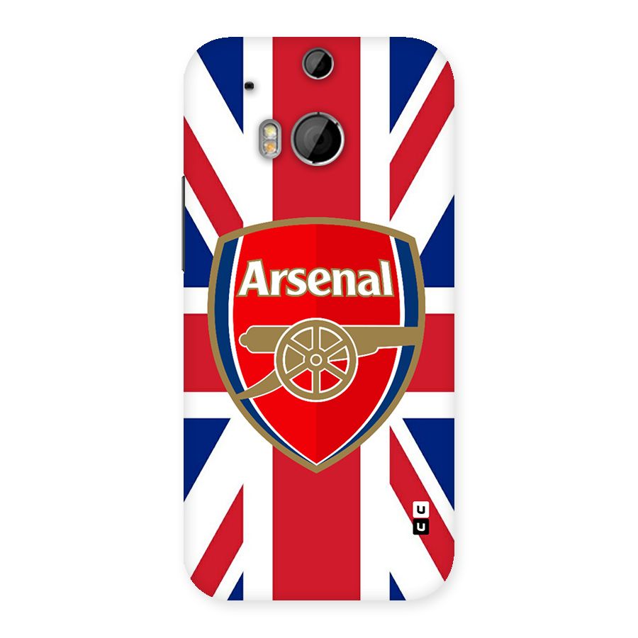 Arsenal Flag Back Case for One M8