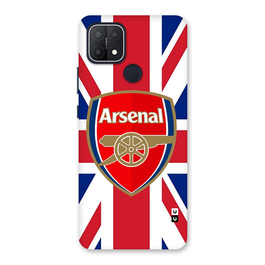 Arsenal Flag Back Case for Oppo A15s