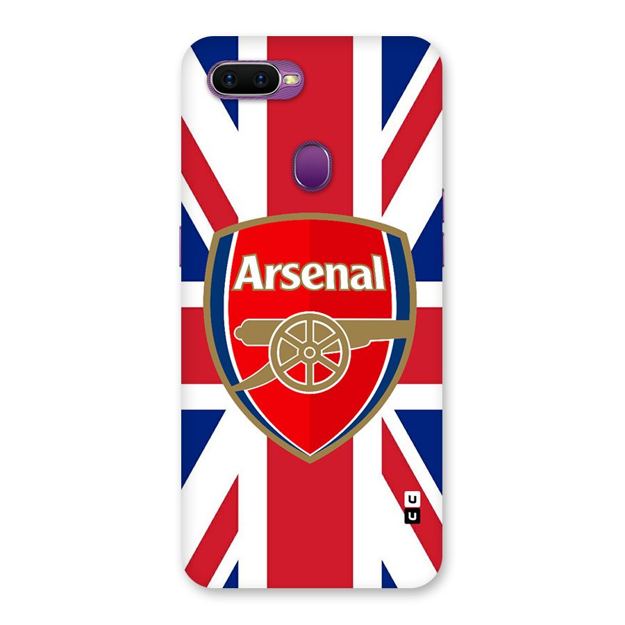 Arsenal Flag Back Case for Oppo F9