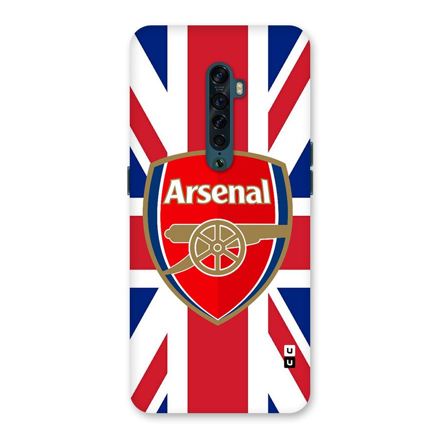 Arsenal Flag Back Case for Oppo Reno2