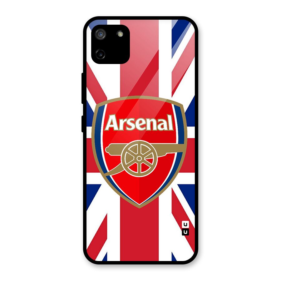 Arsenal Flag Glass Back Case for Realme C11
