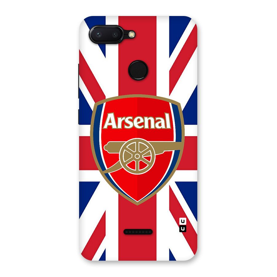 Arsenal Flag Back Case for Redmi 6