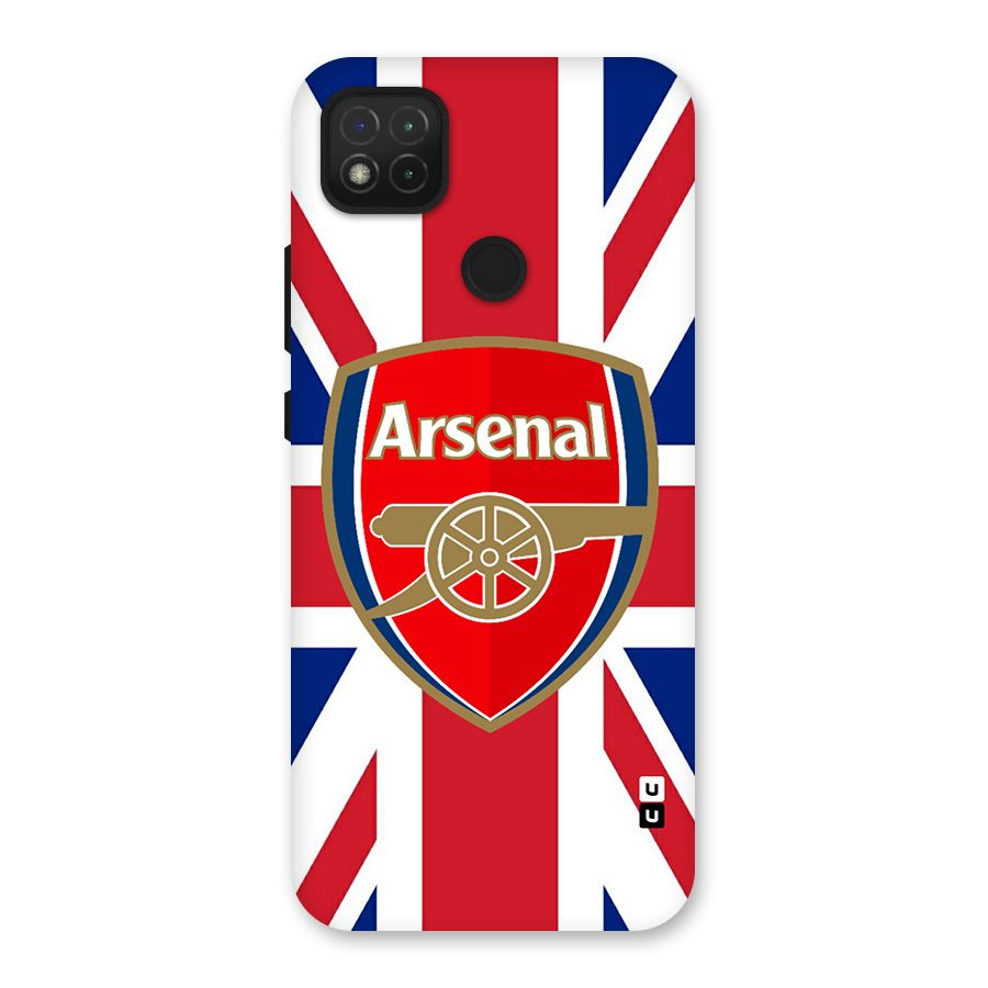 Arsenal Flag Back Case for Redmi 9 Activ