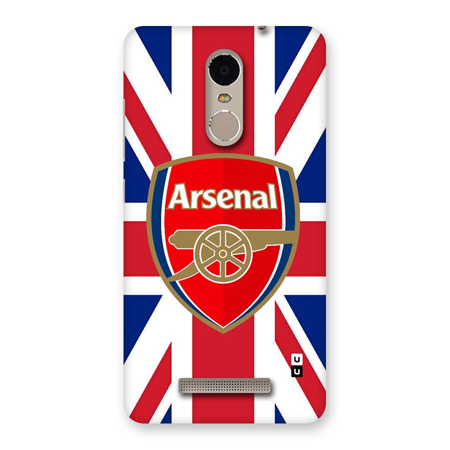 Arsenal Flag Back Case for Redmi Note 3