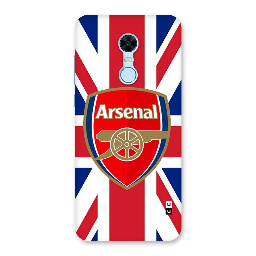 Arsenal Flag Back Case for Redmi Note 5