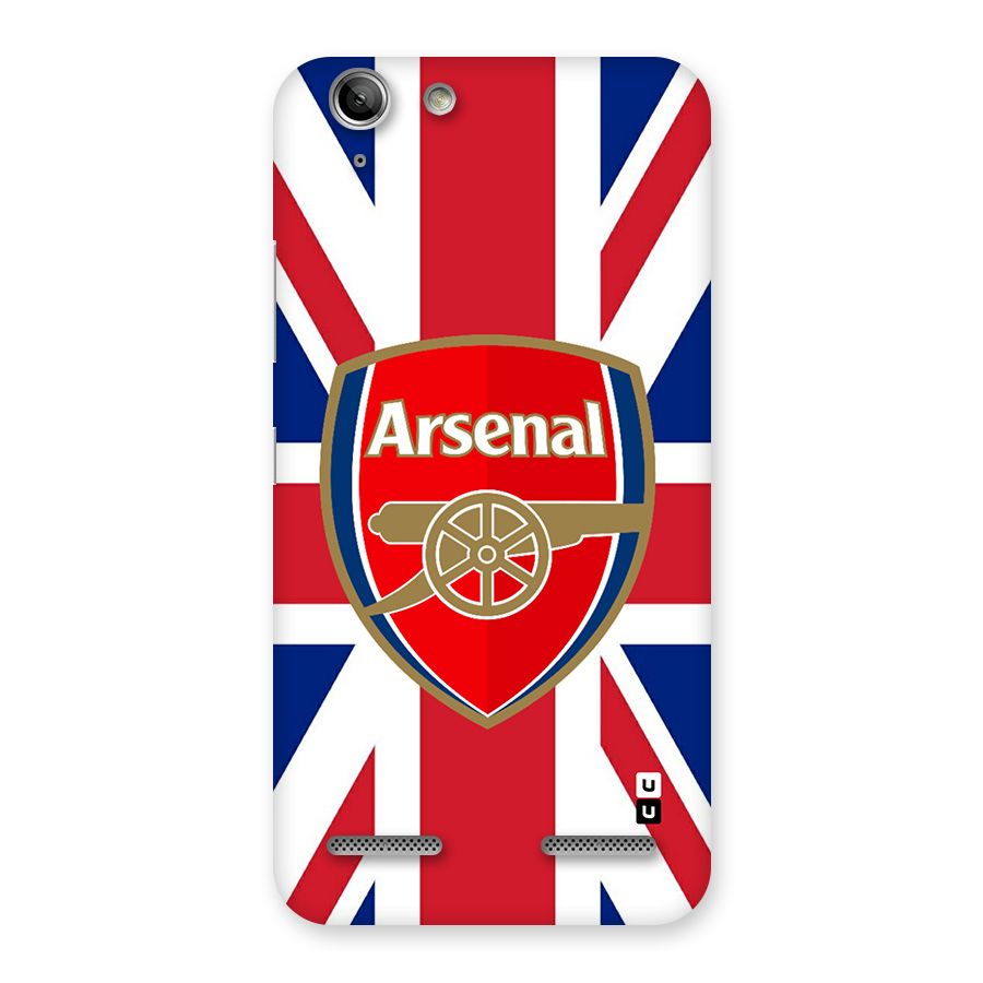 Arsenal Flag Back Case for Vibe K5