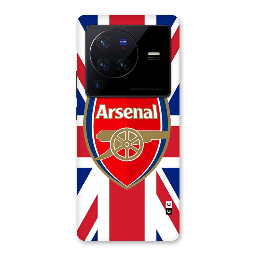 Arsenal Flag Back Case for Vivo X80 Pro