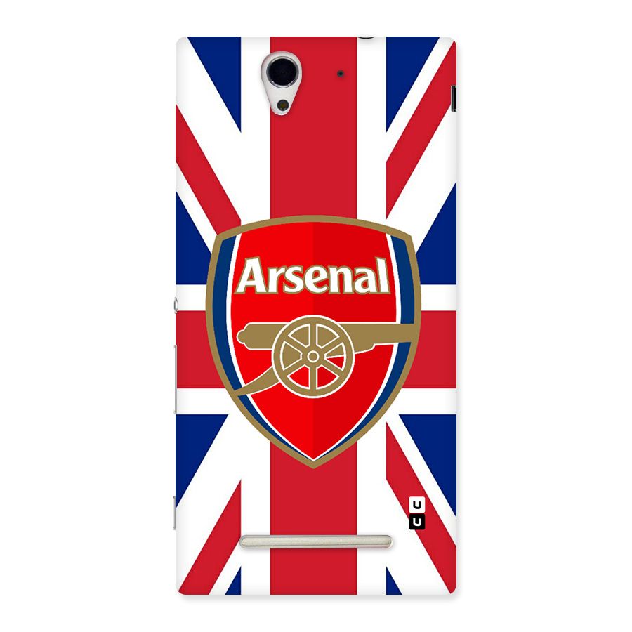 Arsenal Flag Back Case for Xperia C3