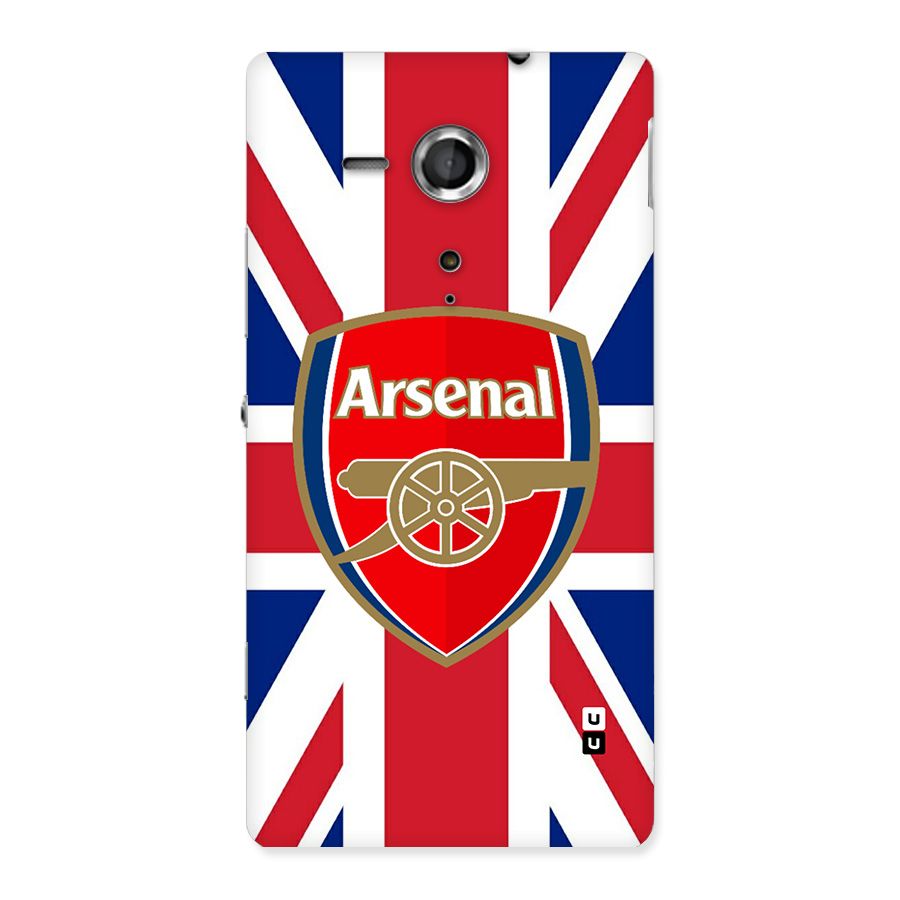 Arsenal Flag Back Case for Xperia Sp