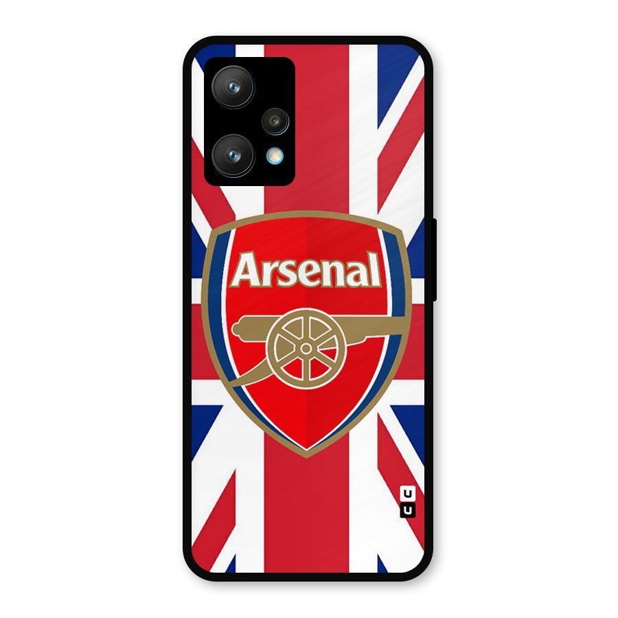 Arsenal Flag Metal Back Case for Realme 9 Pro Plus 5G