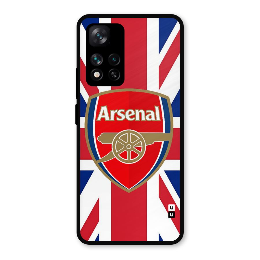 Arsenal Flag Metal Back Case for Xiaomi 11i 5G
