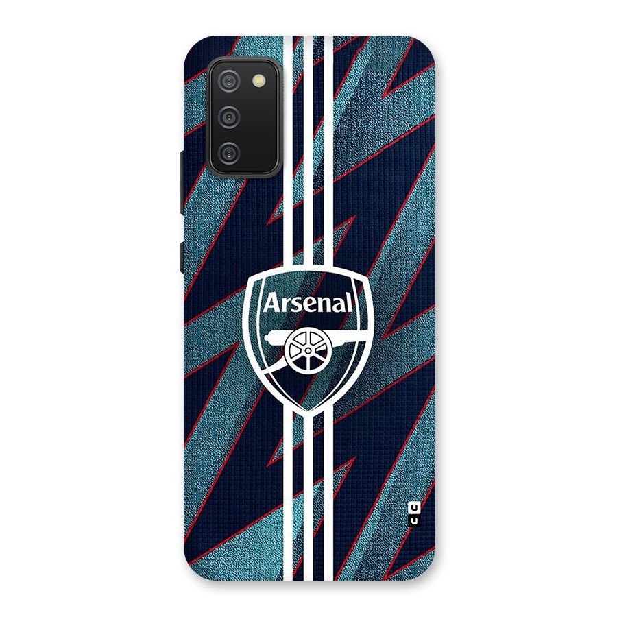 Arsenal Football Club Back Case for Galaxy F02s