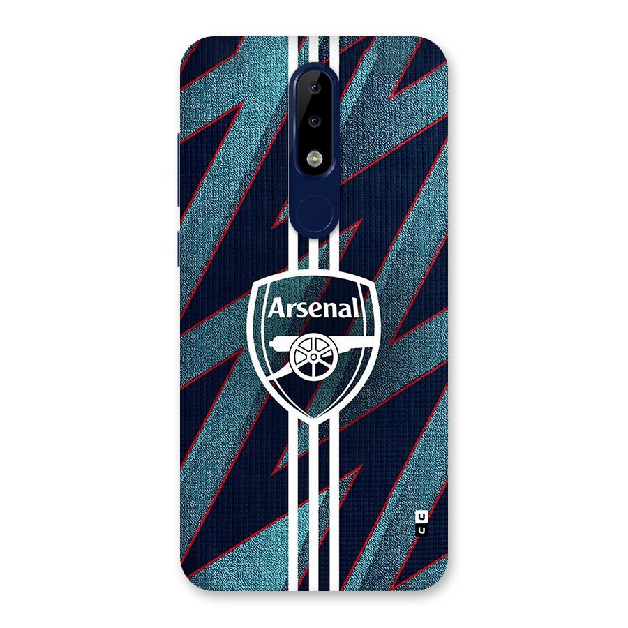 Arsenal Football Club Back Case for Nokia 5.1 Plus
