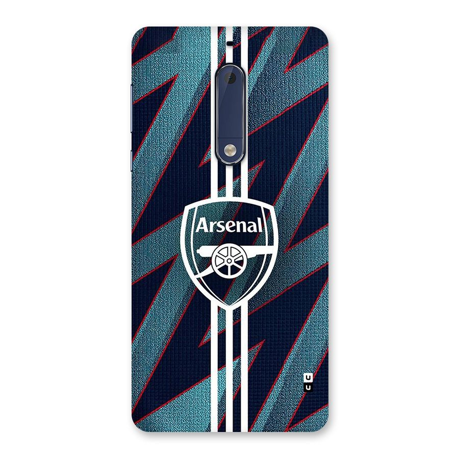 Arsenal Football Club Back Case for Nokia 5
