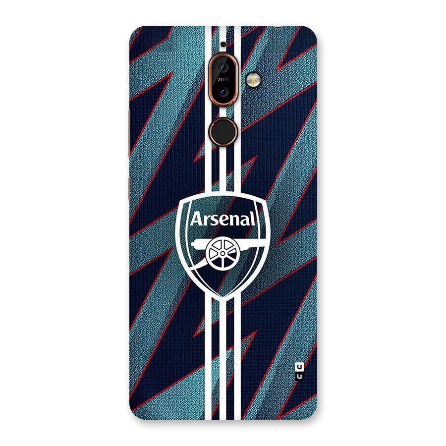 Arsenal Football Club Back Case for Nokia 7 Plus