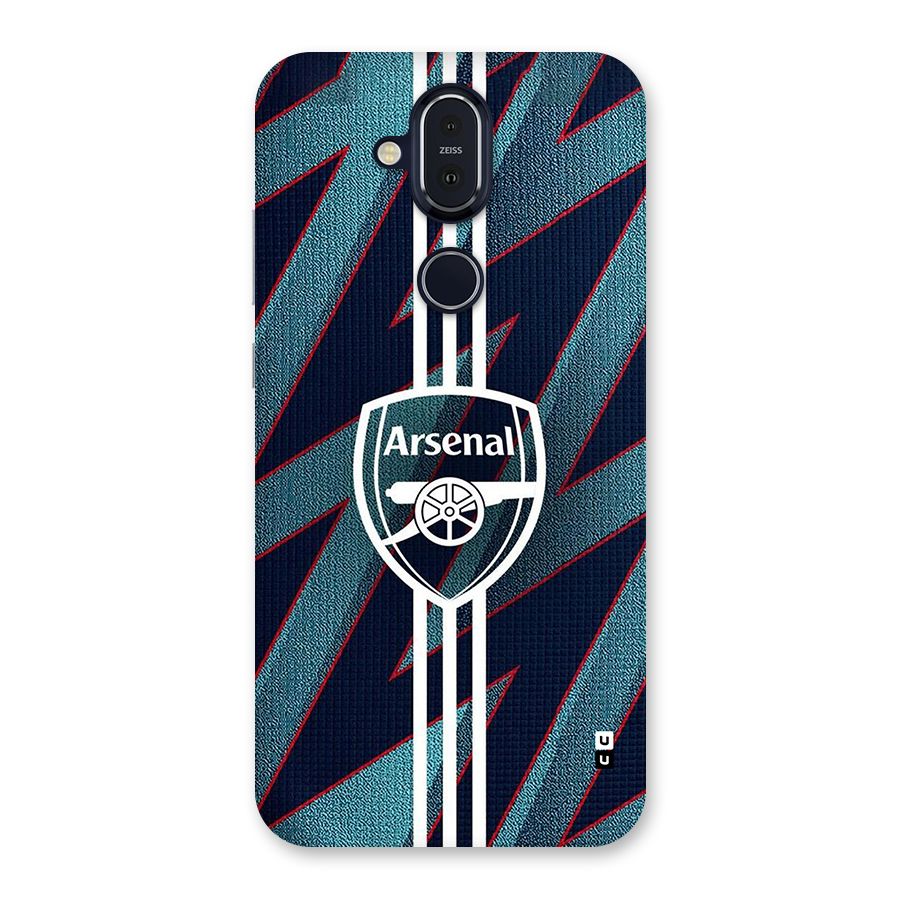 Arsenal Football Club Back Case for Nokia 8.1