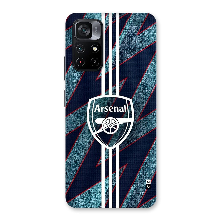 Arsenal Football Club Back Case for Poco M4 Pro 5G