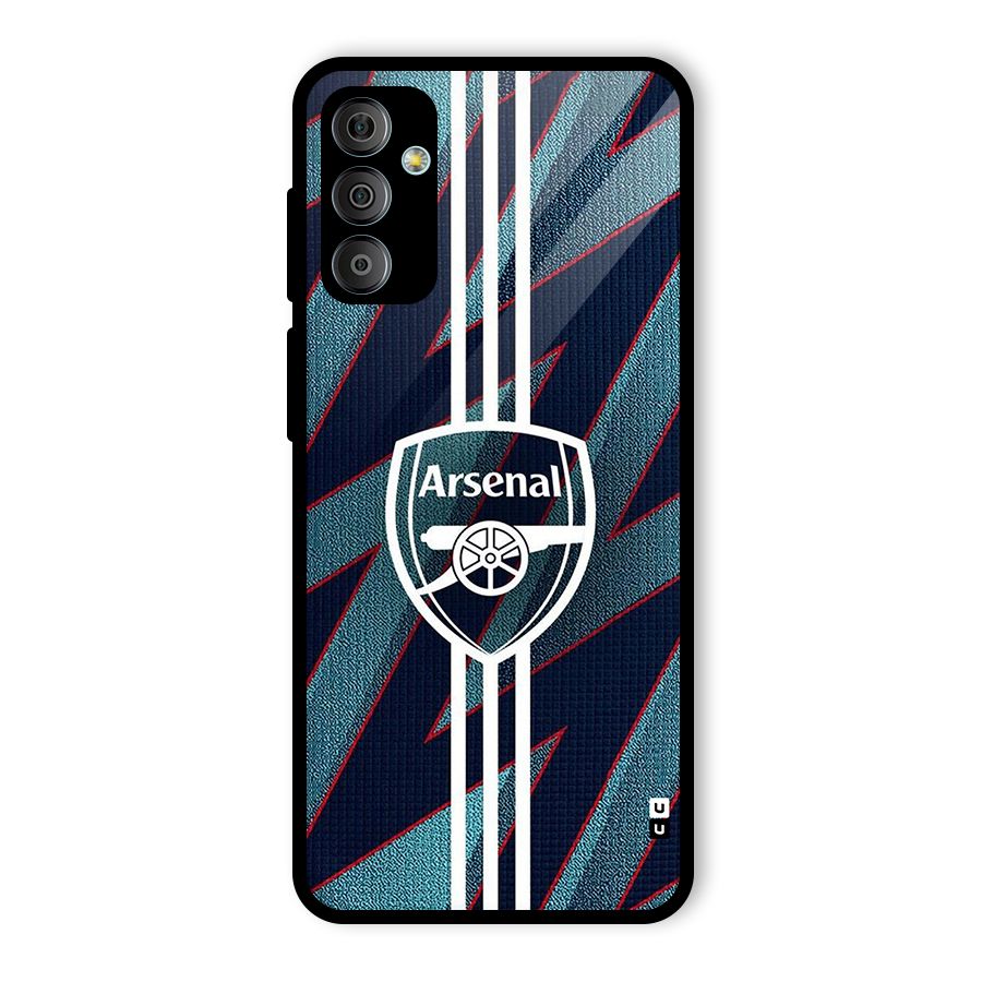 Arsenal Football Club Glass Back Case for Galaxy F23