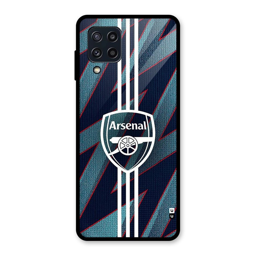 Arsenal Football Club Glass Back Case for Galaxy M32