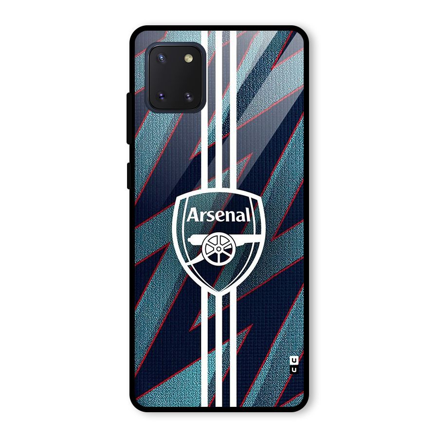 Arsenal Football Club Glass Back Case for Galaxy Note 10 Lite