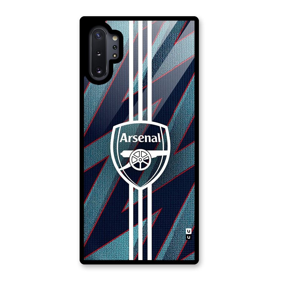 Arsenal Football Club Glass Back Case for Galaxy Note 10 Plus