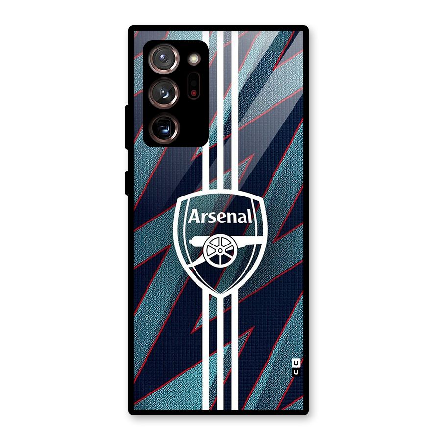 Arsenal Football Club Glass Back Case for Galaxy Note 20 Ultra