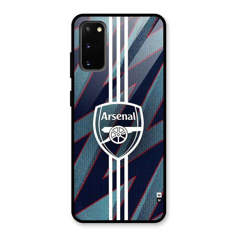 Arsenal Football Club Glass Back Case for Galaxy S20