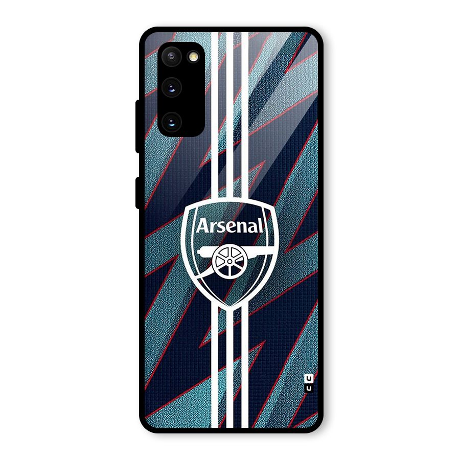 Arsenal Football Club Glass Back Case for Galaxy S20 FE