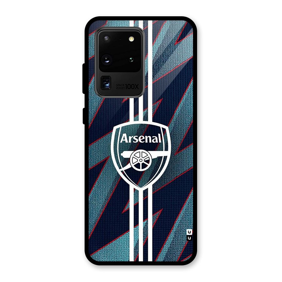 Arsenal Football Club Glass Back Case for Galaxy S20 Ultra