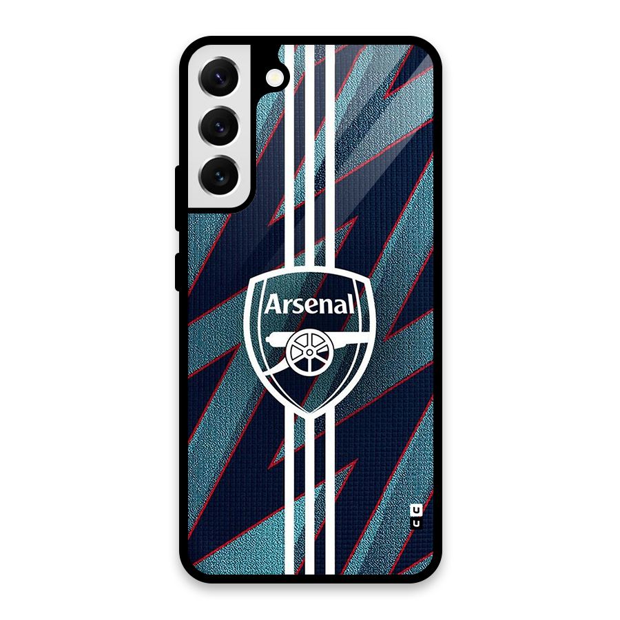 Arsenal Football Club Glass Back Case for Galaxy S22 Plus 5G