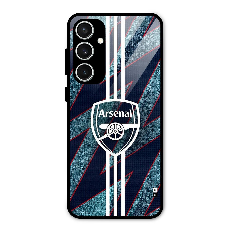 Arsenal Football Club Glass Back Case for Galaxy S23 FE