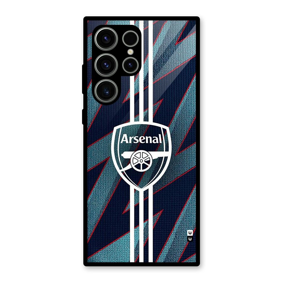 Arsenal Football Club Glass Back Case for Galaxy S23 Ultra
