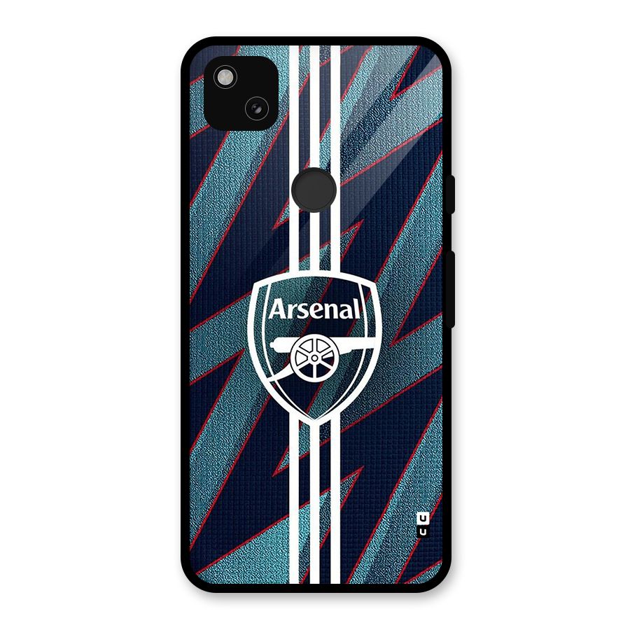 Arsenal Football Club Glass Back Case for Google Pixel 4a